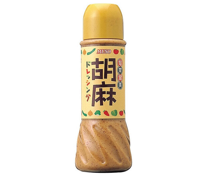 Muso Shunsai Kenbi Sesame Dressing 390ml x 12 pieces [Shipped in Japan]