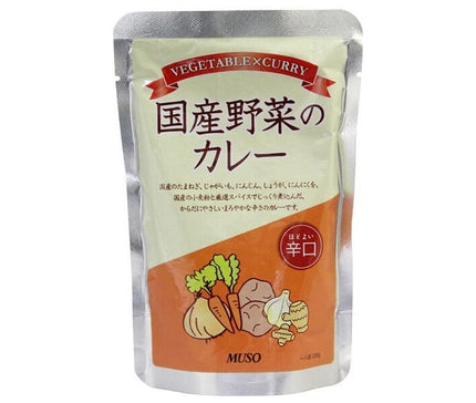 ムソー 国産野菜のカレー 辛口 200g×20袋入