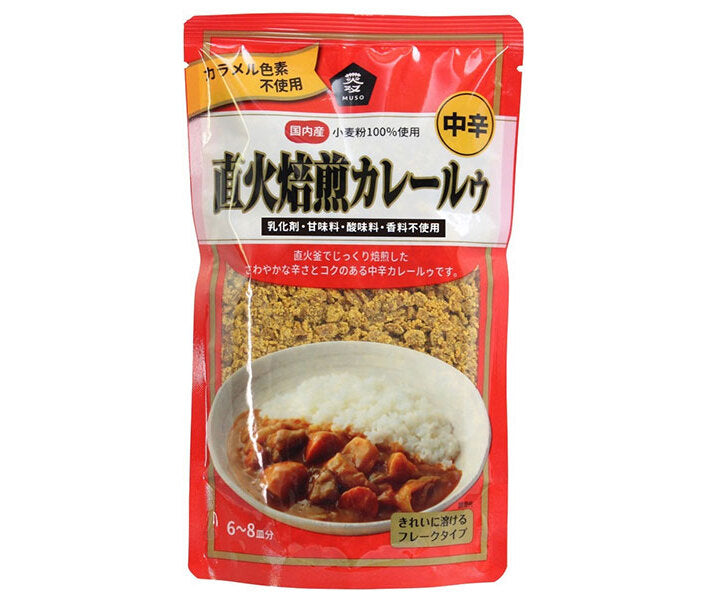 ムソー 直火焙煎カレールゥ 中辛 170g×20袋入