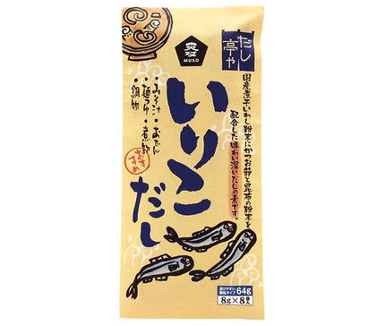 Muso Dashi Teiya Iriko Dashi (8g x 8P) x 10 pièces 