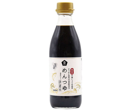 ムソー めんつゆ(国内産木桶しょうゆ使用) 360ml×20本入