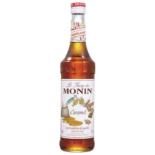 Japan-France Trade Monin Caramel Syrup 700ml bottle x 6 bottles [shipped in Japan]