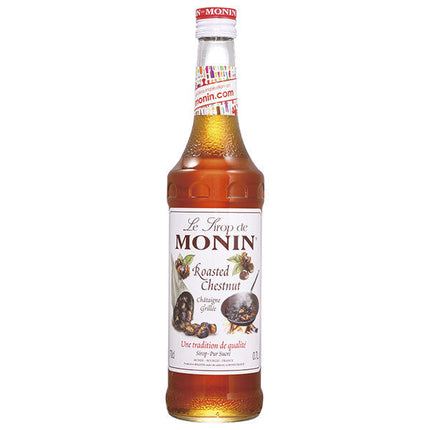 Japan-France Trade Monin Roasted Chestnut Syrup 700ml bottle x 6 bottles [shipped in Japan]