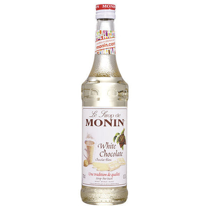 Japan-France Trade Monin White Chocolate Syrup 700ml bottle x 6 bottles [shipped in Japan]