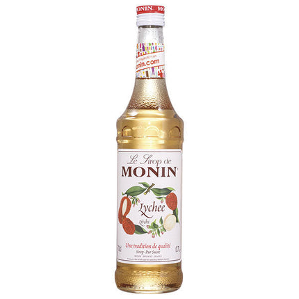Japan-France Trade Monin Lychee Syrup 700ml bottle x 6 bottles [shipped in Japan]