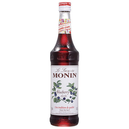 Japan-France Trade Monin Blueberry Syrup 700ml bottles x 6 bottles [shipped in Japan]