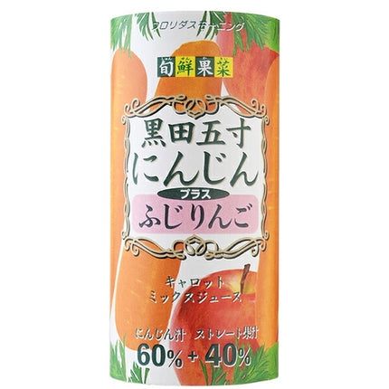 Florida Smorning Kuroda Gosun Carrot Plus Fuji Apple 195g Cartocan x 15 pieces [Shipped in Japan]