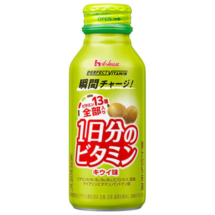 House Wellness PERFECT VITAMIN 1 day's worth of vitamins Kiwi flavor 120ml bottle can x 30 pieces [Shipped in Japan]