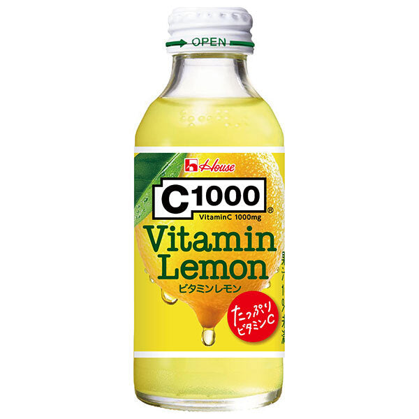 ハウスウェルネス C1000 ビタミンレモン 140ml瓶×30本入【日本出荷】
