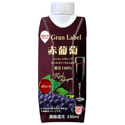 Sujata Red Grape (Prisma Container) 330ml Paper Pack x 12