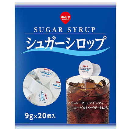 Sujata Sugar Syrup (9g x 20 pieces) x 20 bags [shipped in Japan]