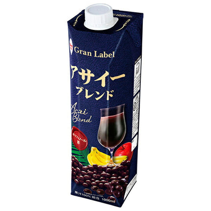 Sujata Acai Blend 1000ml paper pack x 6 bottles [shipped in Japan]