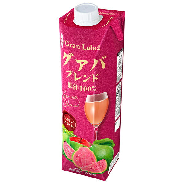 スジャータ グァバブレンド(濃縮還元) 1000ml紙パック×6本入【日本出荷】