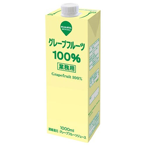 Sujata Commercial Grapefruit 1000ml paper pack x 6 pieces [shipped in Japan]