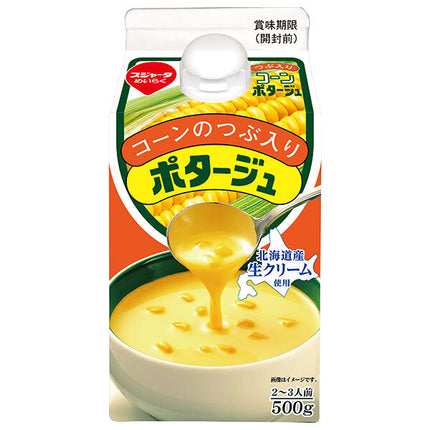 Sujata Corn Cream Potage with Granules 500g Paper Pack x 12 