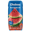 HARUNA CHABAA 100% Watermelon Juice 180ml Carton x 36 [Ships from Japan]