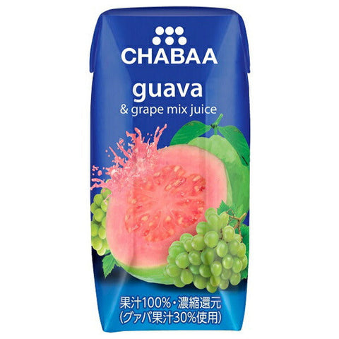 HARUNA CHABAA 100% Jus Mixte Goyave 180ml paquet papier x 36 pièces