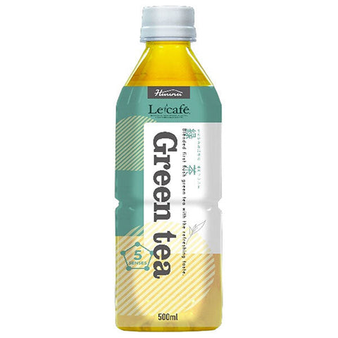 HARUNA Le Cafe Green Tea 500ml PET Bottle x 24