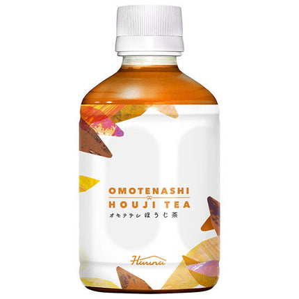 [11/25~ 10% OFF all products!!] HARUNA Omotenashi Hojicha 280ml PET bottle x 24 bottles 