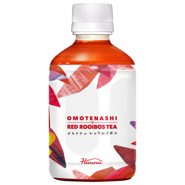 [11/25~ 10% off all products!!] HARUNA Omotenashi Red Rooibos 280ml PET bottle x 24 bottles 