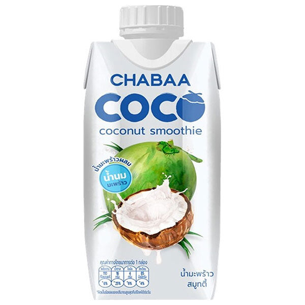 HARUNA CHABAA COCO Smoothie à la noix de coco 310 ml Paquet papier x 24 