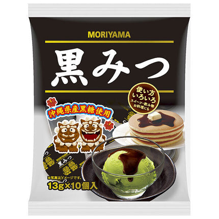 Moriyama Milk Products Black Honey (13g x 10 pieces) x 25 bottles [shipped in Japan]