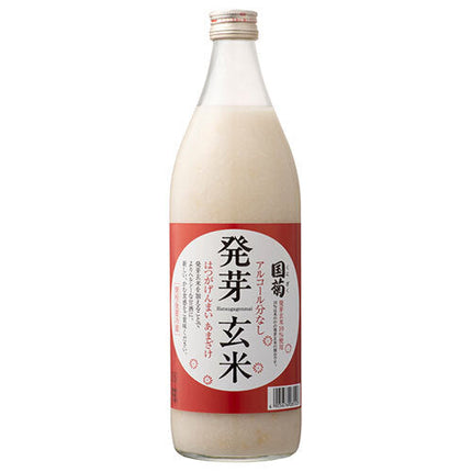 篠崎 国菊 発芽玄米あまざけ 985g瓶×6本入【日本出荷】