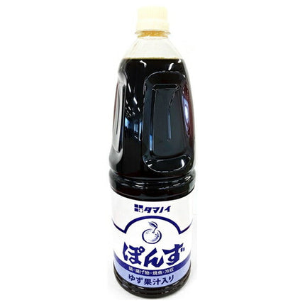 Tamanoi Vinegar Ponzu 1.8L plastic bottle x 6 pieces [Shipped in Japan]