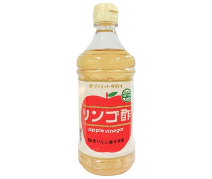 Vinaigre Tamanoi Vinaigre de cidre de pomme Bouteilles PET de 500 ml x 12 pièces