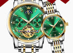 Couple's Automatic Pair Of Mechanical Watches