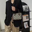 Fashion Houndstooth Shoulder Bags Portable Checkerboard Handbags All-match Messenger Crossbody Bag Women
