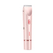 Women's 2-in-1 Electric Shaver & Bikini Trimmer – Wet/Dry Body Hair Razor (Pink, Blue, Purple)