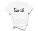 Tiny Human Tamer and Tiny Human Mommy and Me Matching T-Shirts