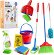 Play22 - 12-Piece Kids Cleaning Set - Toy Housekeeping Fun