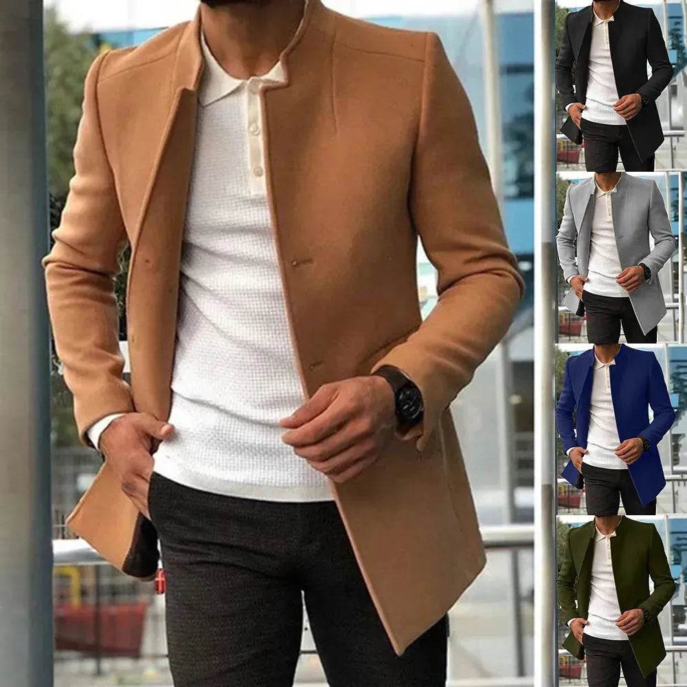 Blazer for Men Used as Business Work Jacket Breasted Plain - Slim fit