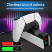 PS5 Dual Controller Charging Dock – Fast USB Charging Station for PlayStation 5