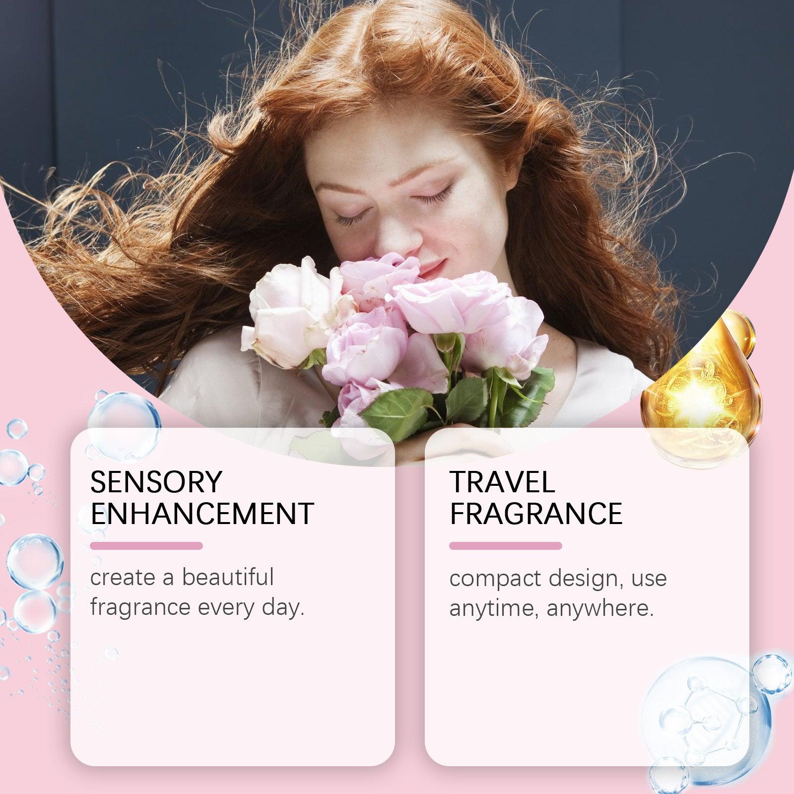 Solid Perfume Balm Stick – Long-Lasting Pocket Fragrance Balm in Lavender & Rose