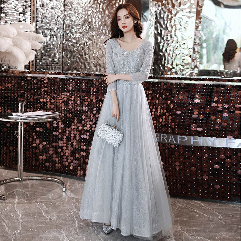 Banquet Sequined Princess formal Dress Evening Party Dress