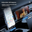 Transparent Car Phone Holder with Smart Sensing & 15W Wireless Charging