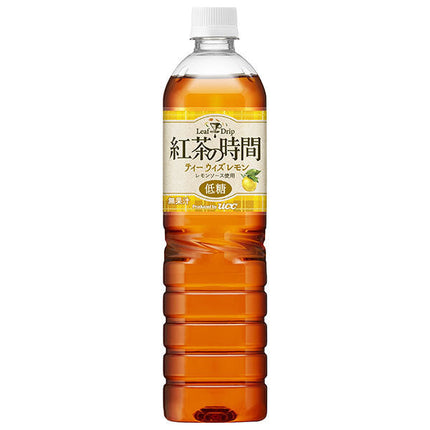 UCC Tea Time Tea with Lemon Low Sugar 900ml PET bottles x 12 bottles [Shipped in Japan]