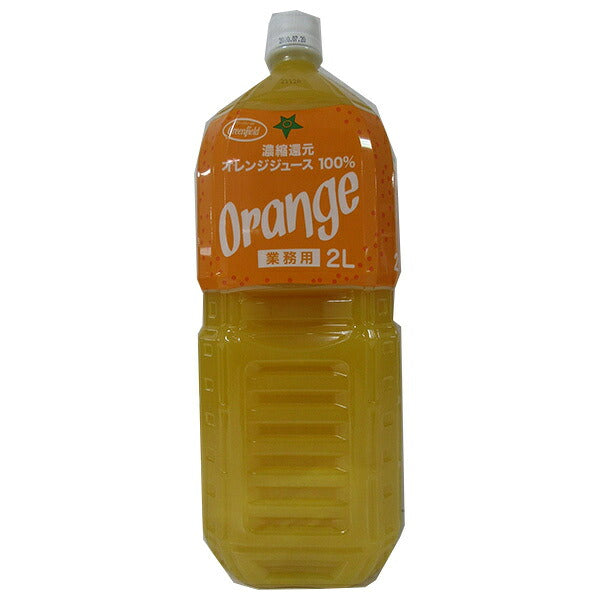 UCC GreenField Green Field 100% concentrated orange juice 2L plastic bottles x 6 bottles [shipped in Japan]