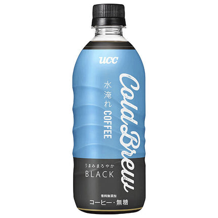 UCC COLD BREW BLACK (Cold Brew Black) 500ml PET bottle x 24 pieces [Shipped in Japan]