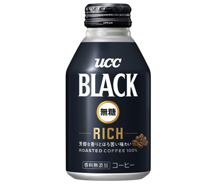 UCC BLACK無糖 RICH(リッチ) 275gリキャップ缶×24本入