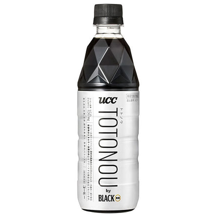 UCC TOTONOU by BLACK Unsweetened 500ml PET bottle x 24 pieces [Shipped in Japan]
