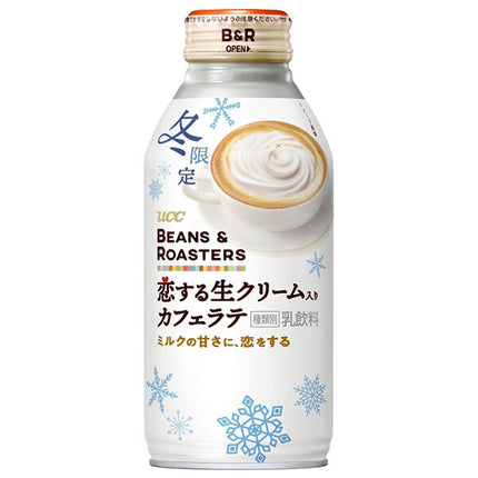 UCC BEANS & ROASTERS Indulgent Fresh Cream Cafe Latte, 375g x 24 Cans [Ships from Japan]