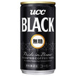 UCC BLACK (black) unsweetened 185g can x 30 pieces