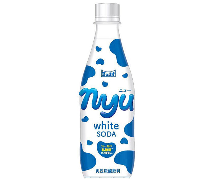 チェリオ nyu ホワイトソーダ 430mlペットボトル×24本入【日本出荷】