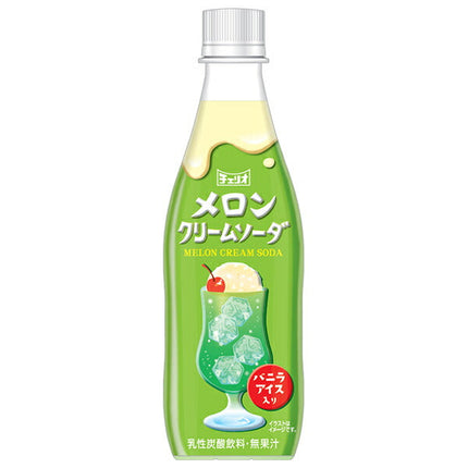チェリオ メロンクリームソーダ 430mlペットボトル×24本入【日本出荷】