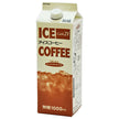 ハマヤ カフェ21 アイスコーヒー 無糖 1000ml紙パック×12本入【日本出荷】