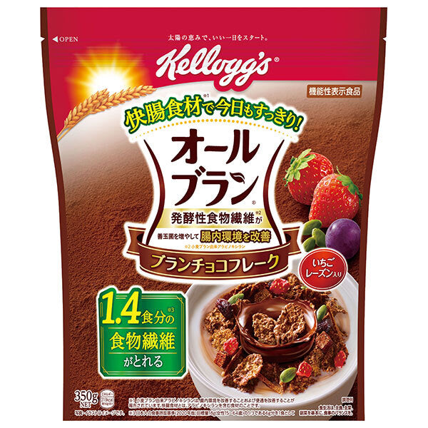 ケロッグ オールブラン ブランチョコフレーク 350g×6袋入【日本出荷】